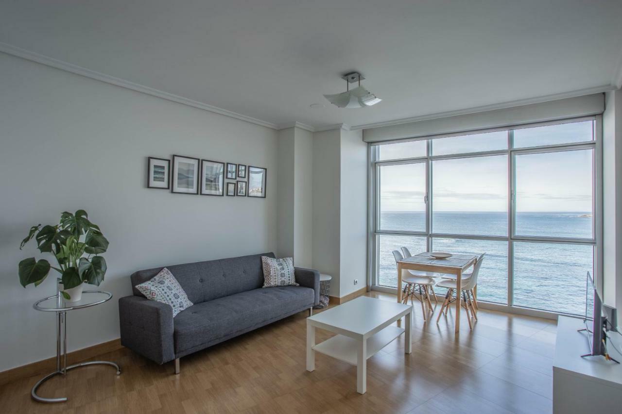 Apartamento En Primera Linea De Playa Riazor A Coruña Exterior foto